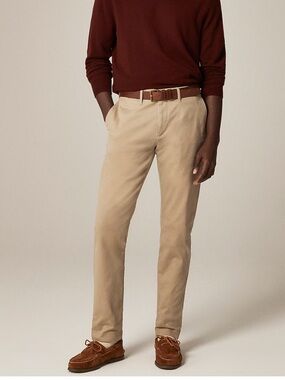 J. Crew Men's Chinos in Khaki Tan